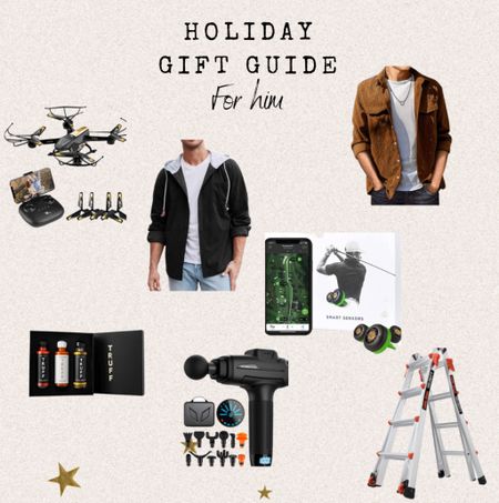 Amazon holiday gift guide for him! Gifts for him. Gifts for boyfriend. Gifts for husband. Gifts for dad. 

#LTKmens #LTKHoliday #LTKGiftGuide