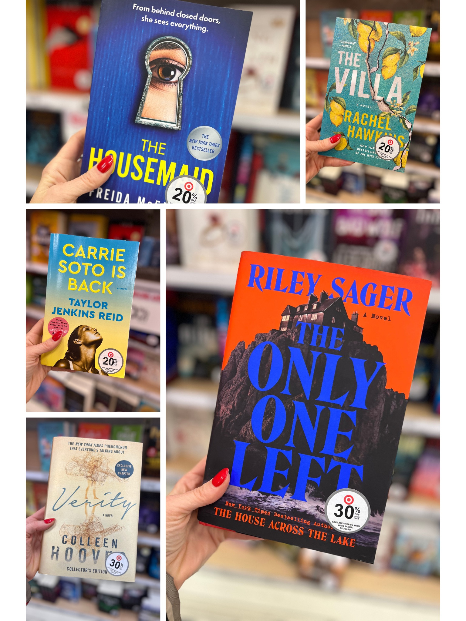 Found some of my favorite books on sale! I have not finished reading The Only One Left yet but it has hooked me right away! Great gifts!

#LTKGiftGuide #LTKsalealert
