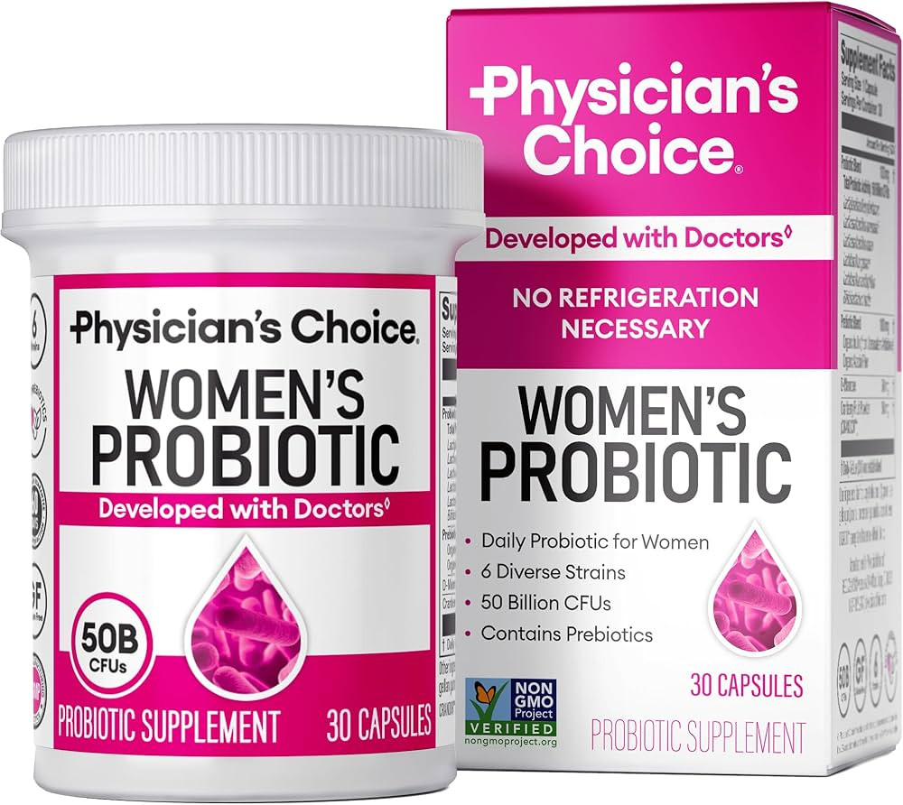 Physician's CHOICE Probiotics for Women - PH Balance, Digestive, UT, & Feminine Health - 50 Billi... | Amazon (US)