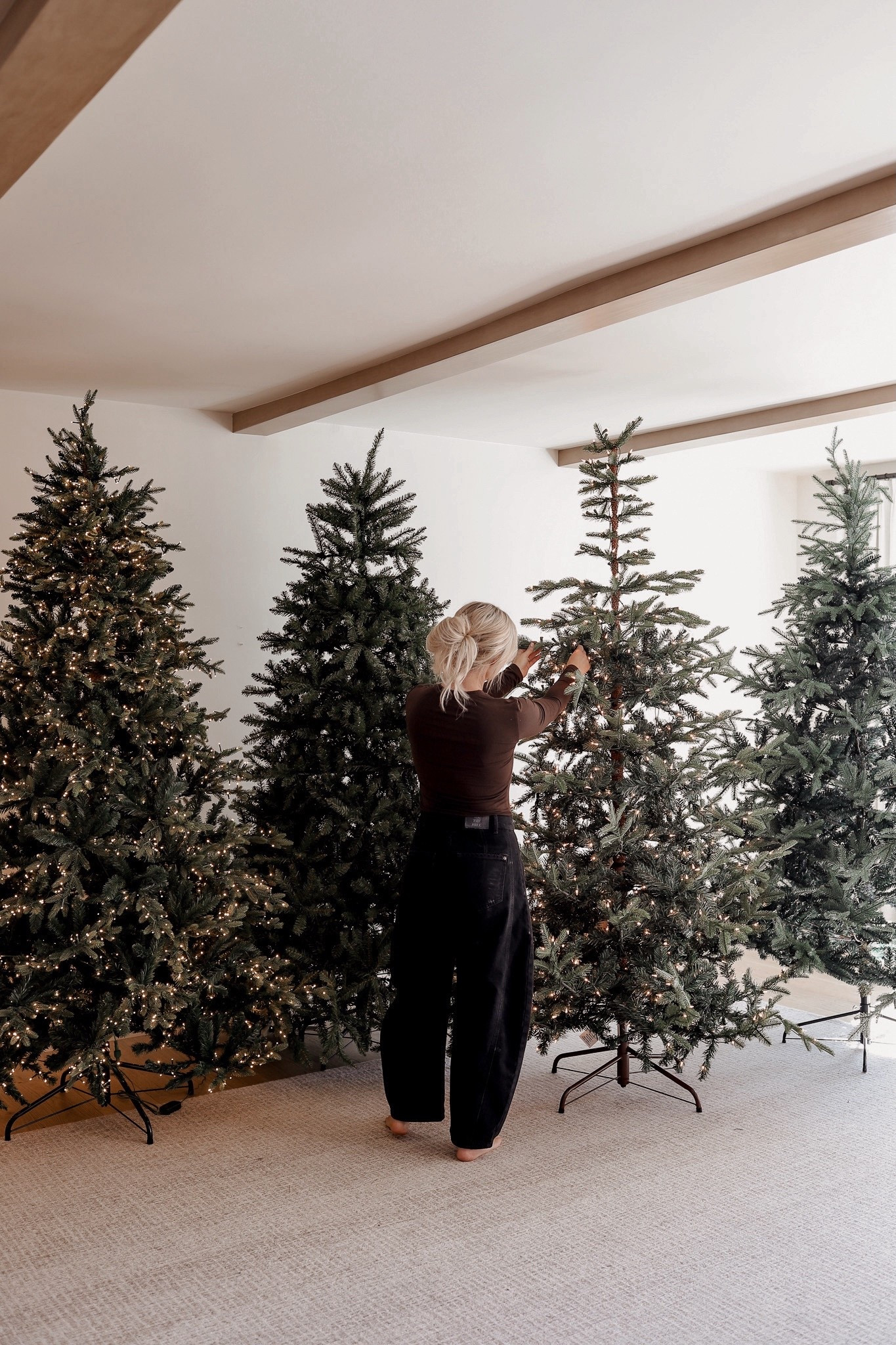 I did the heavy lifting so you wouldn’t have to — rounding up the best Christmas trees this season 🎄🎄🎄
FROM LEFT TO RIGHT:
1. Glitzhome Majestic Evergreen
2. National Tree Company Dunhill Fir
3. National Tree Company Norwegian Spruce
4. Homcom Nordic Pine

JEANS: 24 (size down 1)
TOP: SMALL

RUG: ivory/gray


#LTKHoliday #LTKSeasonal #LTKHome