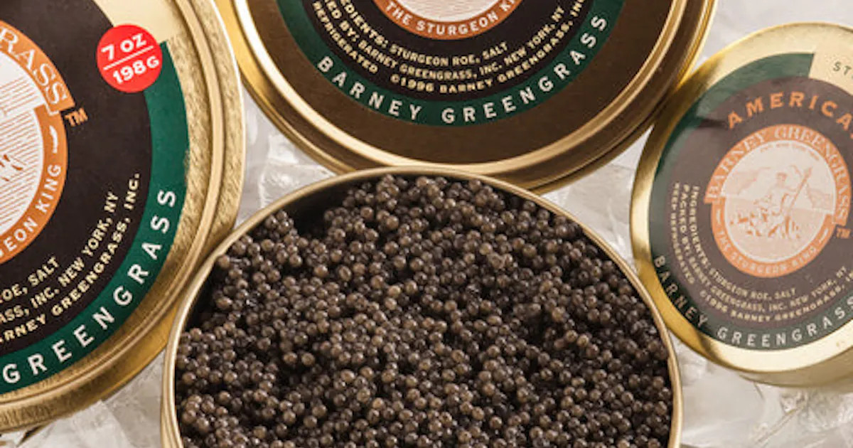 American Sturgeon Caviar by Barney Greengrass | Goldbelly | Goldbelly