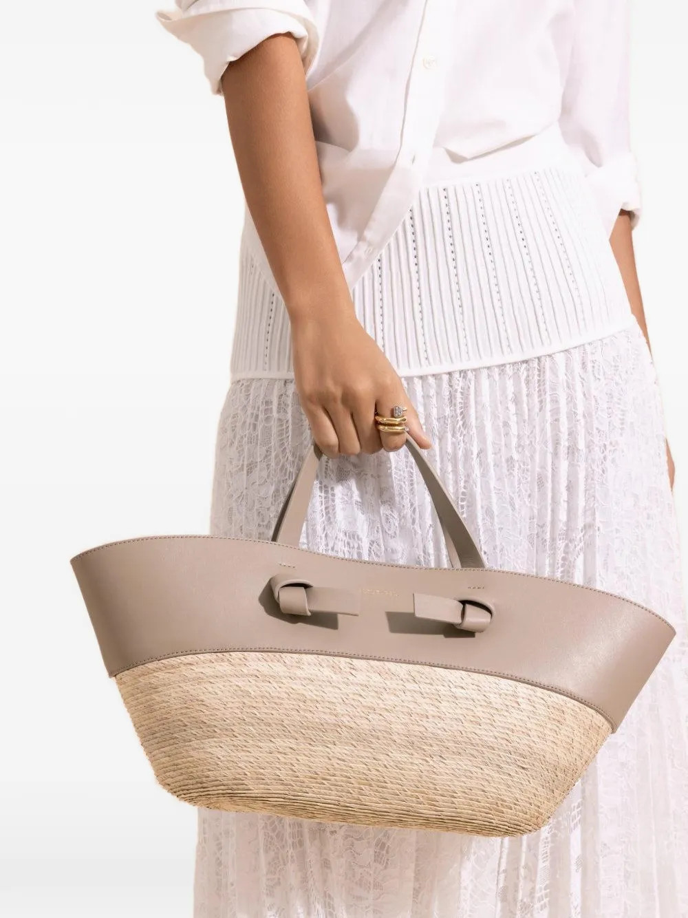 knot basket bag | Farfetch Global