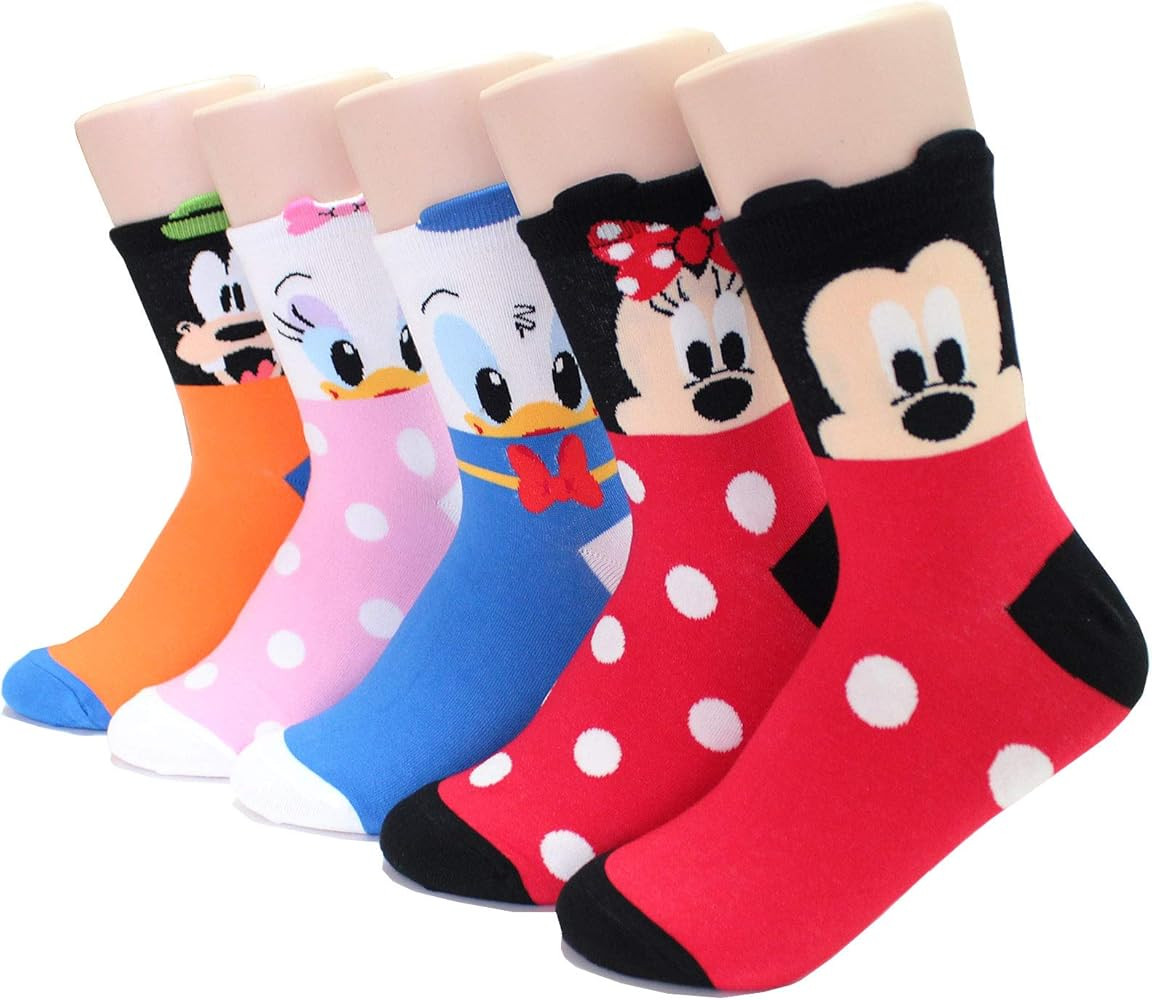 EVEI Animation Character Cartoon Series Collection Women's Original Socks | Amazon (US)
