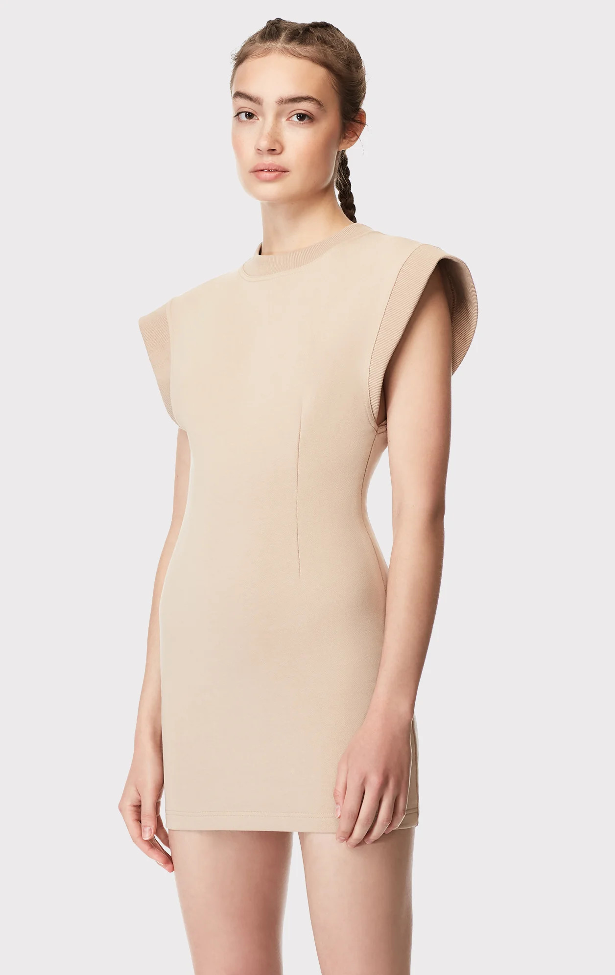 sweatshirt mini dress | Herve Leger