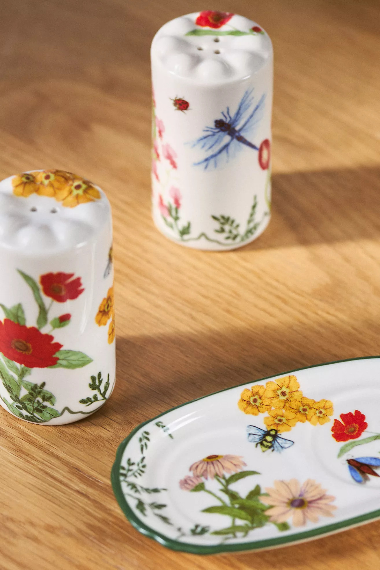 Eden Stoneware Salt & Pepper Shakers | Anthropologie (US)