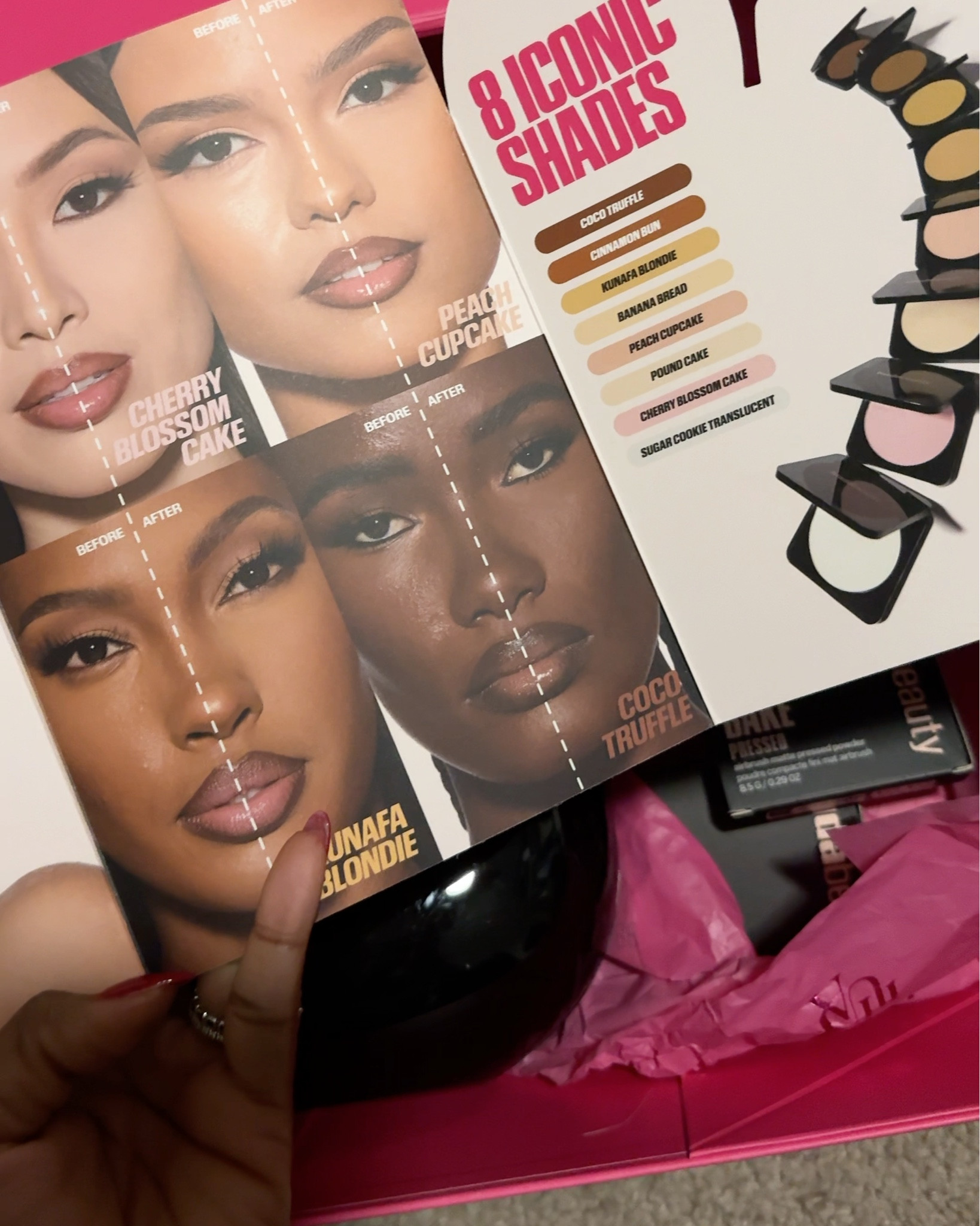 New EASY BAKE PRESSED from Huda Beauty ✨ Try on coming soon for shades for Brown Skin! 

#LTKBeauty