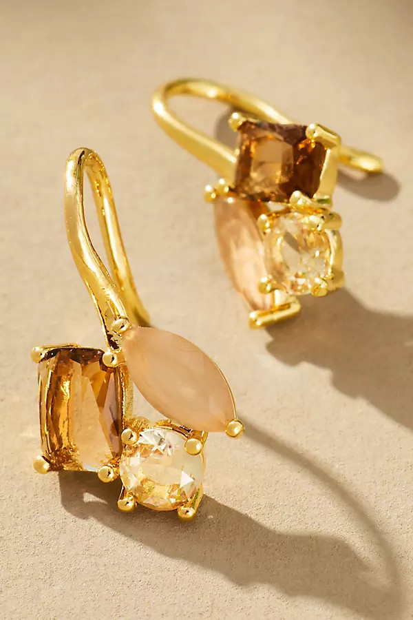 Cluster Crystal Earrings | Anthropologie (US)