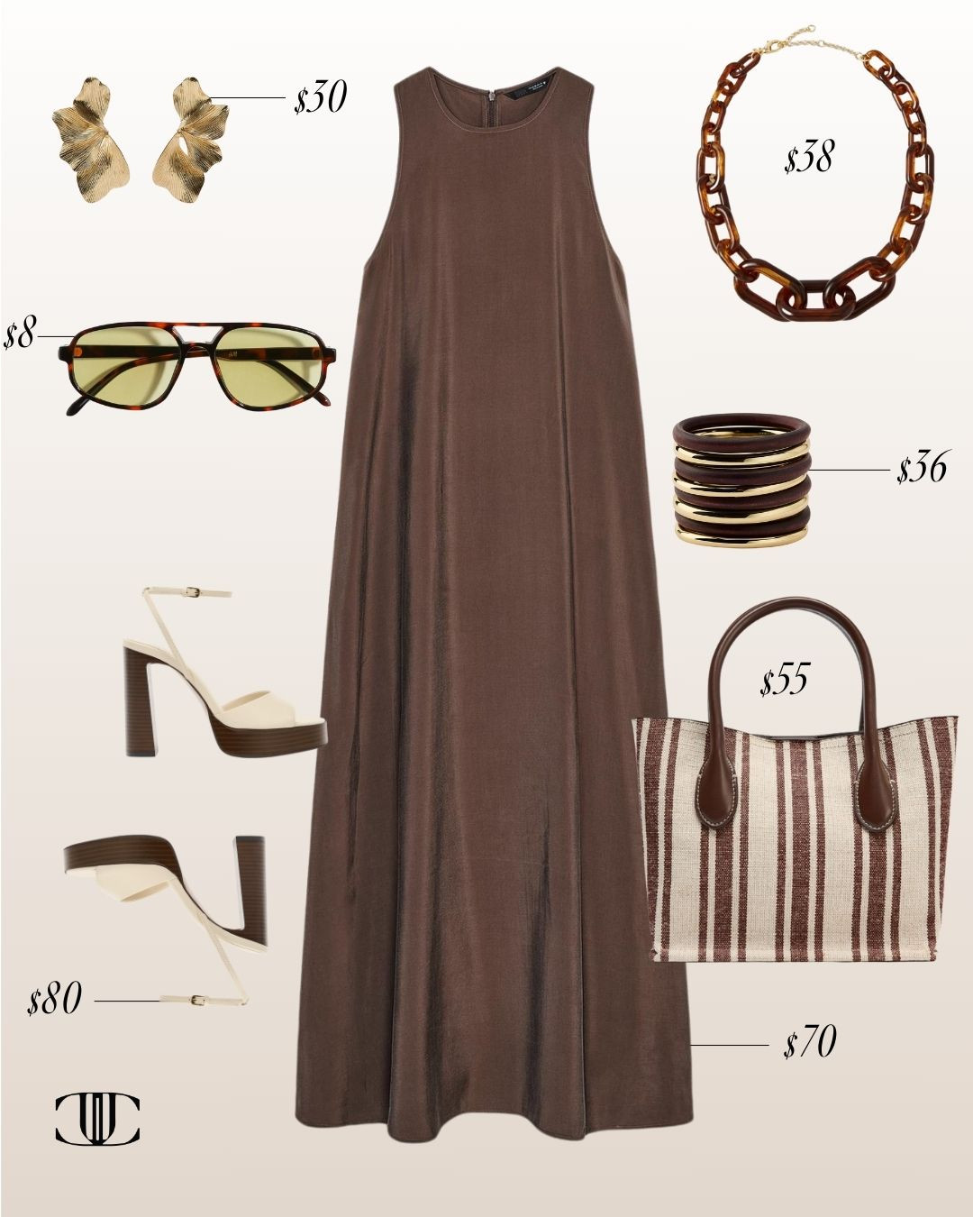 Chic on a Budget 💸
Six head-to-toe looks, all under $100—because luxe style doesn’t need a luxe price tag. From bold dresses to standout shoes, these outfits deliver high-impact vibes without the splurge.

Brunch dates, weekend getaways, everyday errands—each look is styled to turn heads and stay wallet-friendly.

💫 Scroll, shop, and slay—confidence is the only thing worth the big spend. 

Platform sandals, midi dress, sunglasses, tote bag, wooden bangles, summer outfit, summer look

#LTKFindsUnder100 #LTKFindsUnder50 #LTKOver40