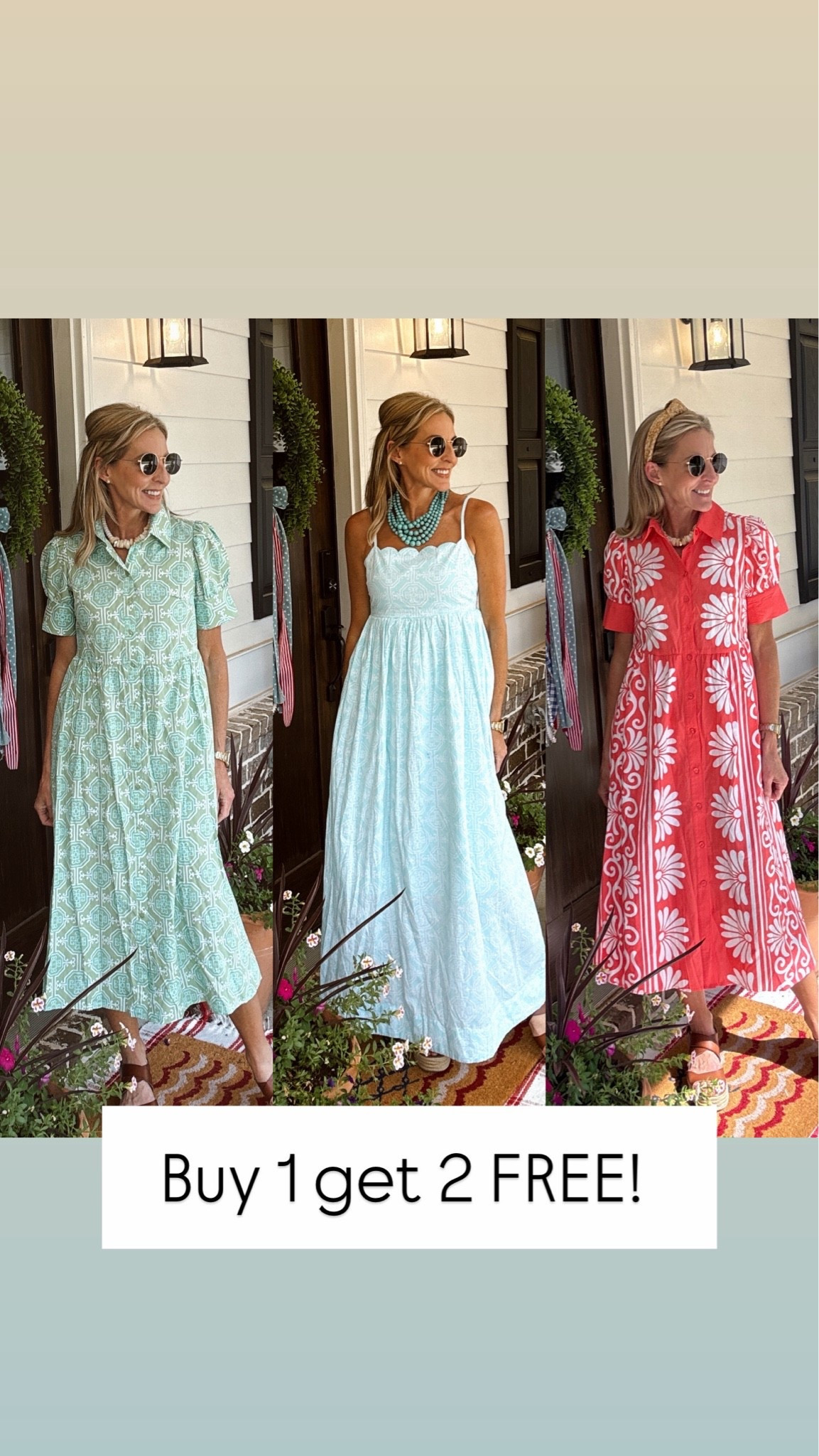 49-year-old mom walks into Belk looking for vacay and discovers dresses are buy 1 get 2 free….. and suddenly wants a whole new summer wardrobe. ☀️ Follow + Comment BELK and I’ll send you all the links!

The dresses are adorable, the shoes are so good, and the best part? Everything I shared is on sale right now. From coastal-inspired prints to colorful statement sandals, Belk is absolutely winning summer.

Belk sale, summer dresses, vacation outfits, resort wear, coastal style, affordable fashion, summer sandals, women’s fashion, colorful dresses, beach vacation outfits, vacation wardrobe, summer style over 40, summer style over 50, Belk fashion finds, affordable summer outfits