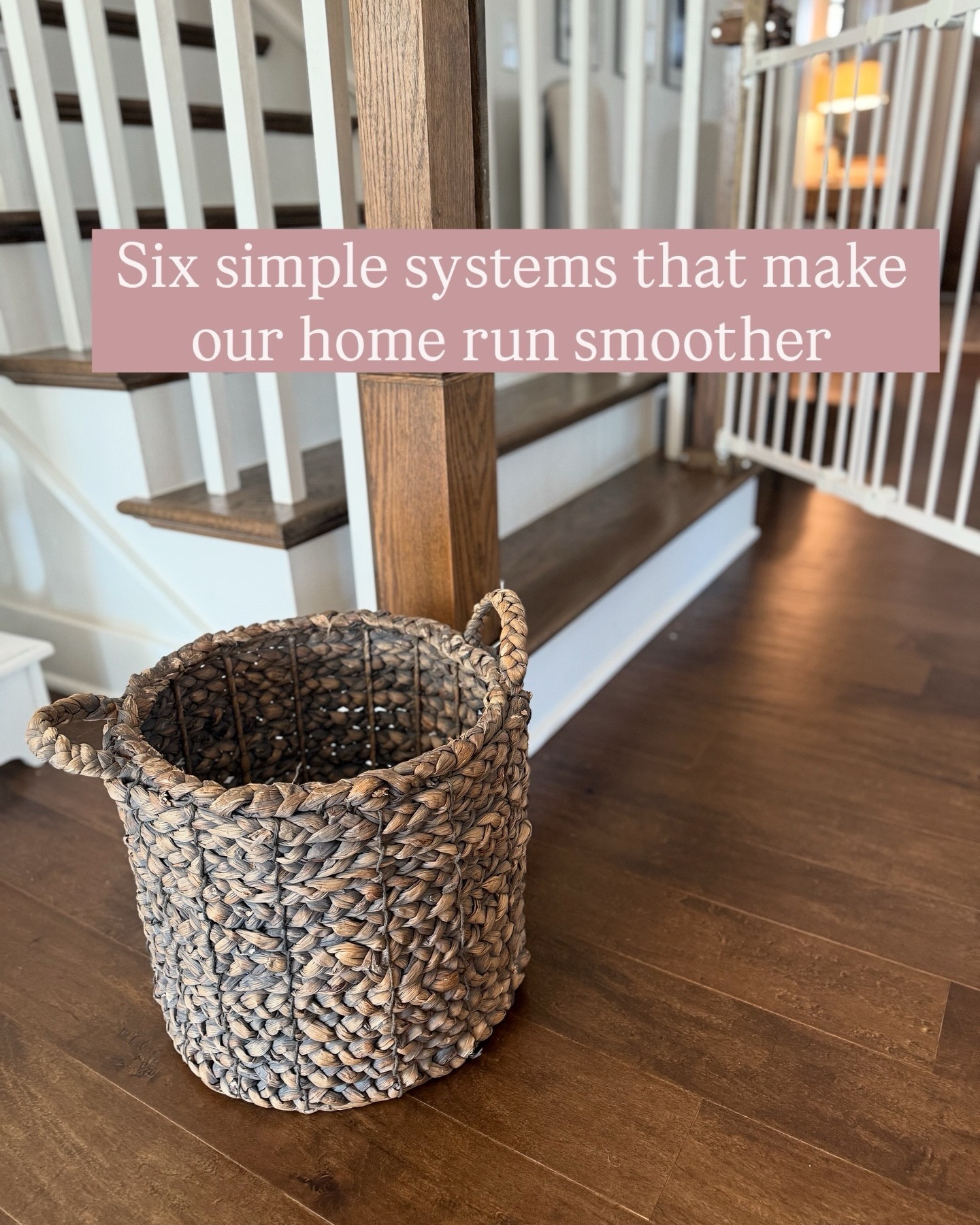 The best systems are systems that are easy to keep up with and actually have noticeable quality of life improvements. These are just a few of the simple systems that work so well for us.


#LTKHome #LTKFamily #LTKKids