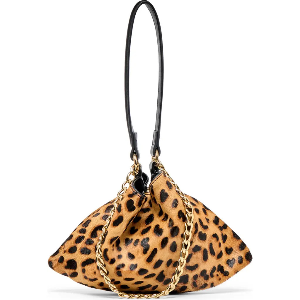 Dolce Vita Jagger Animal Print Genuine Calf Hair Shoulder Bag in Leopard at Nordstrom | Nordstrom