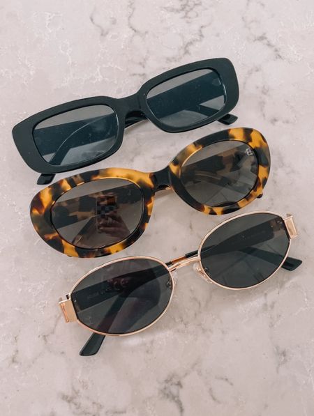 Favorite *affordable* sunglasses right now - all under $50! 
•
•
•


#LTKFindsUnder50 #LTKStyleTip
