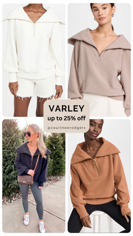 Shopbop buy more save more sale! 15% off $200+ | 20% off orders $500+ | 25% off orders of $800+ 💖 Code: STYLE

Varley Vine up to 25% off with code: STYLE 
(I wear a size small in these) 

Varley, half zip, Athleisure, activewear, best seller, spring outfits 

#LTKstyletip #LTKunder100 #LTKsalealert