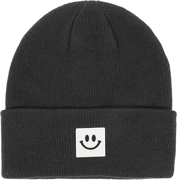 Orfila Toddler Beanie for Boys Girls Infant Kids Baby Winter Hat Smiley Face Warm Baby Hats Toque... | Amazon (CA)