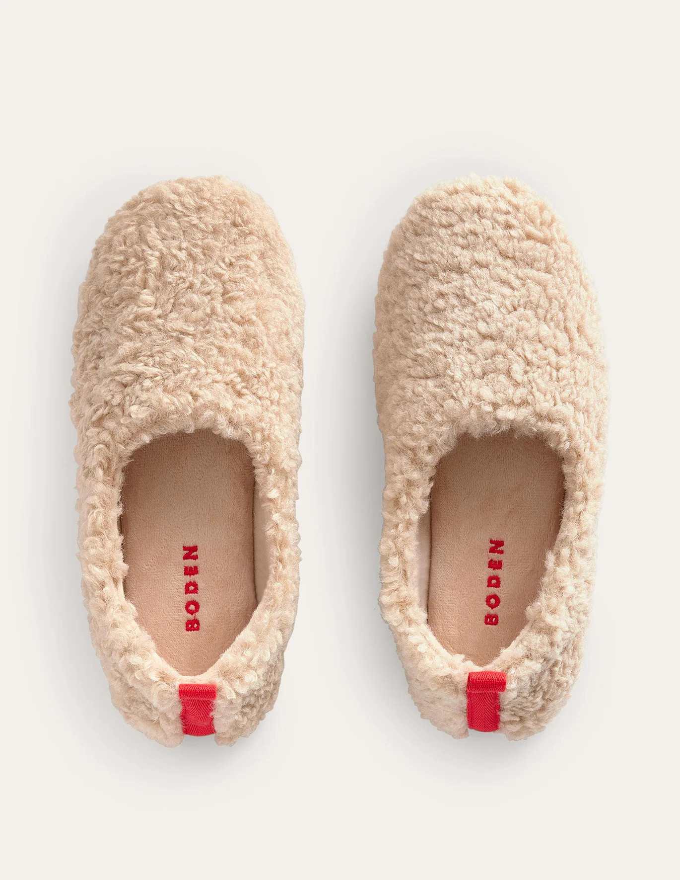 Borg Ballerina Slippers | Boden (US)