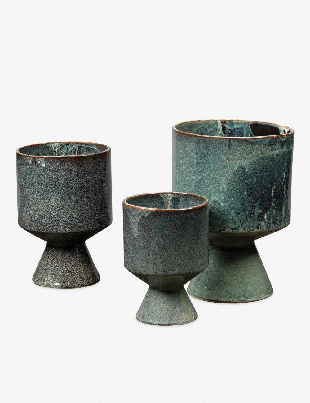 Oriahn Decorative Pots (Set of 3) | Lulu and Georgia 