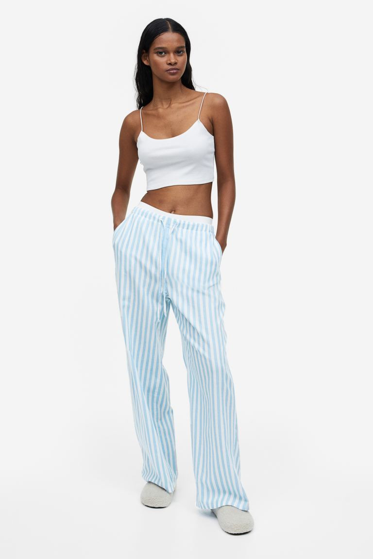 Pantalon de pyjama en twill | H&M (FR, IT, ES, PT, BE)