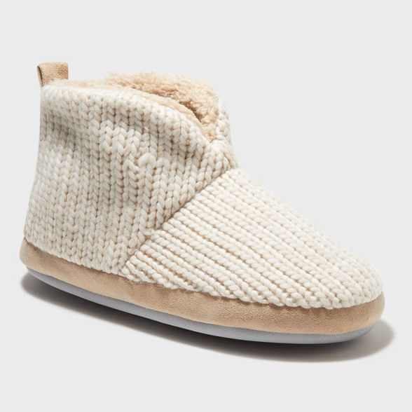 Women's dluxe by dearfoams Carla Bootie Slippers | Target