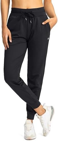 G Gradual Women's Joggers Pants with Zipper Pockets High Waisted Athletic Tapered Sweatpants for ... | Amazon (US)