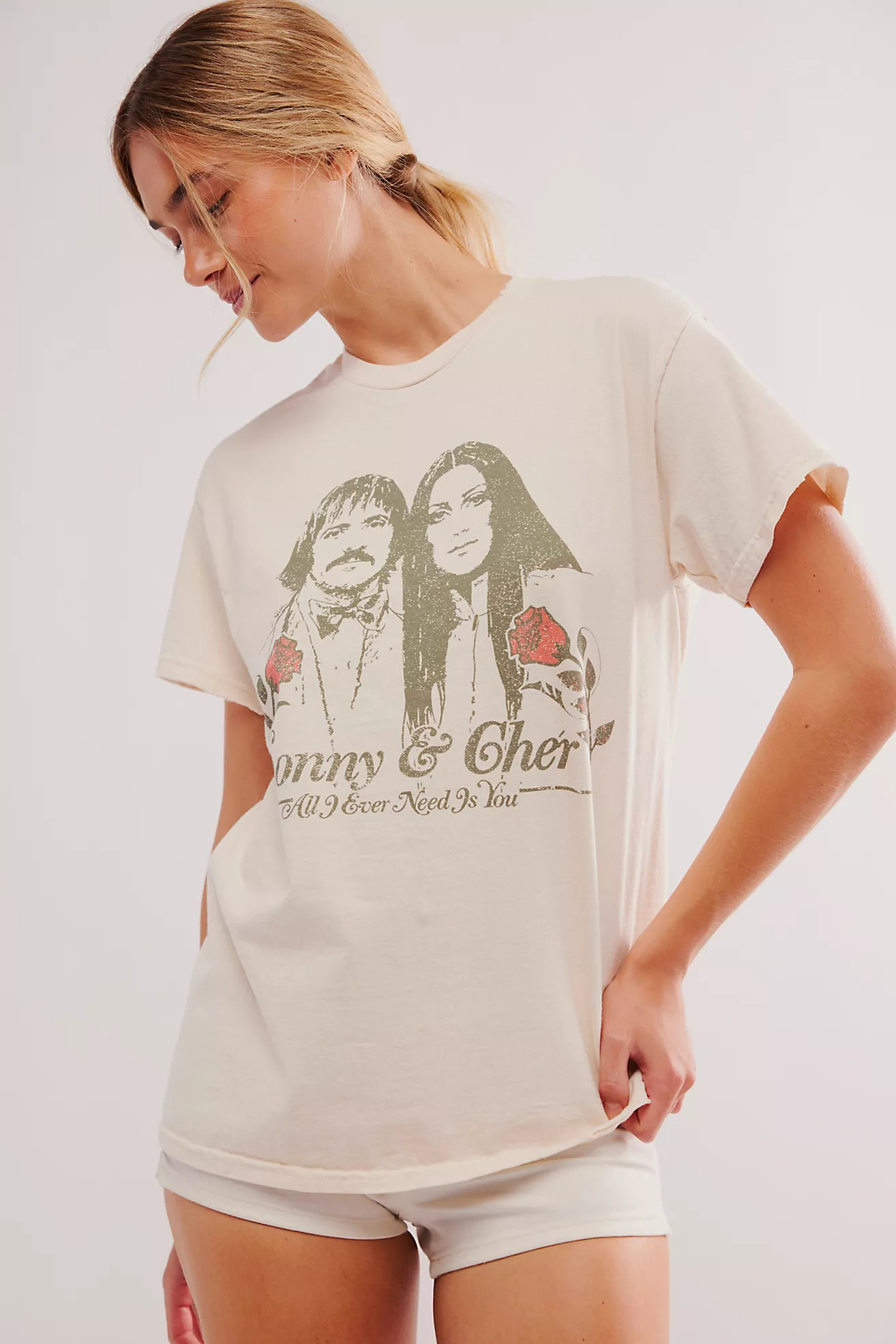 Sonny & Cher Tee | Free People (Global - UK&FR Excluded)