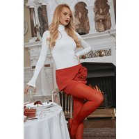 boohoo Women's Burgundy Thick Tights | boohoo (US & Canada)