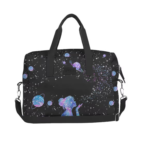 Bolsa de Viagem Joy Personalizada - Poeira das Estrelas Manuscrita | Gocase (BR)
