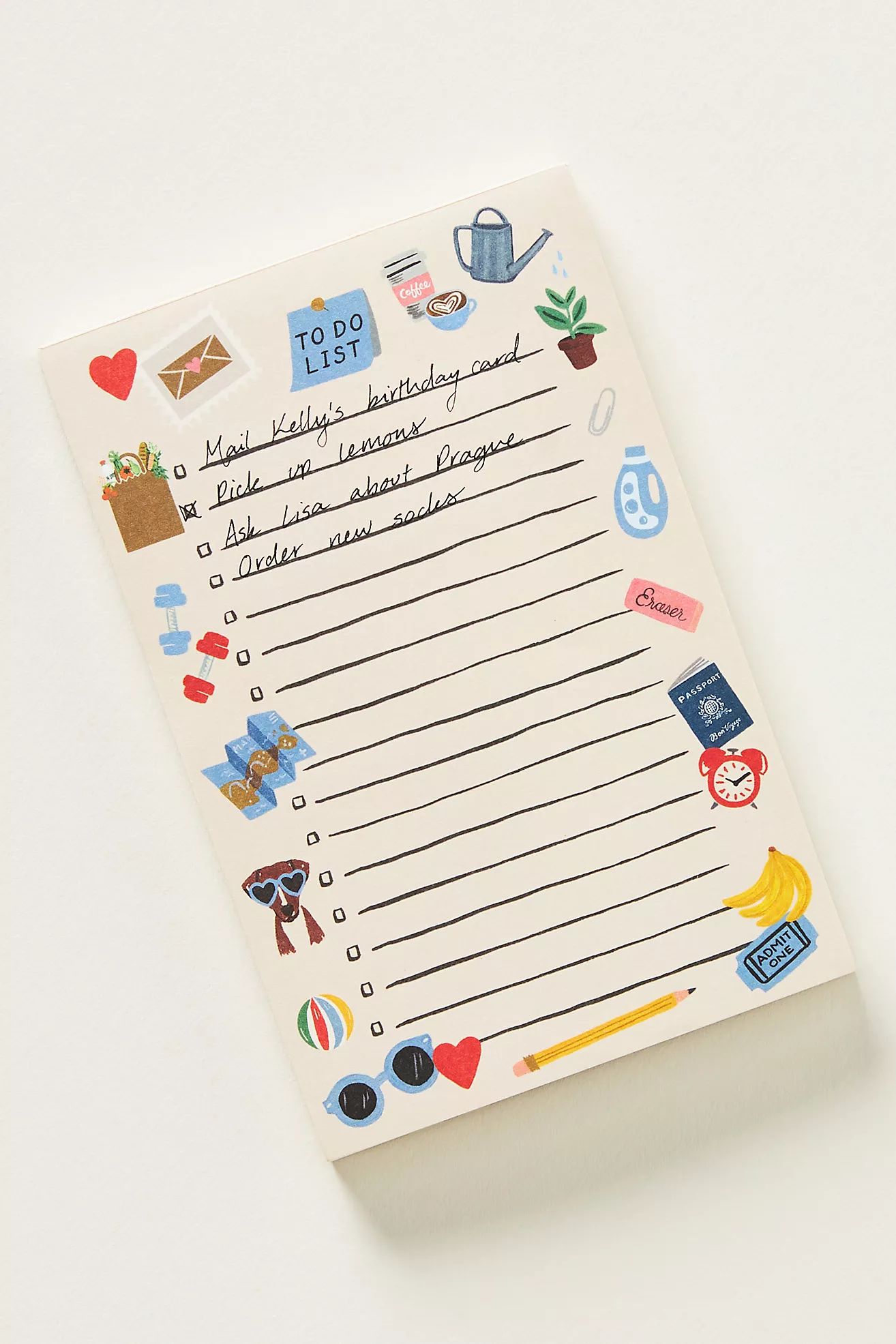 Rifle Paper Co. To-Do List Notepad | Anthropologie (US)