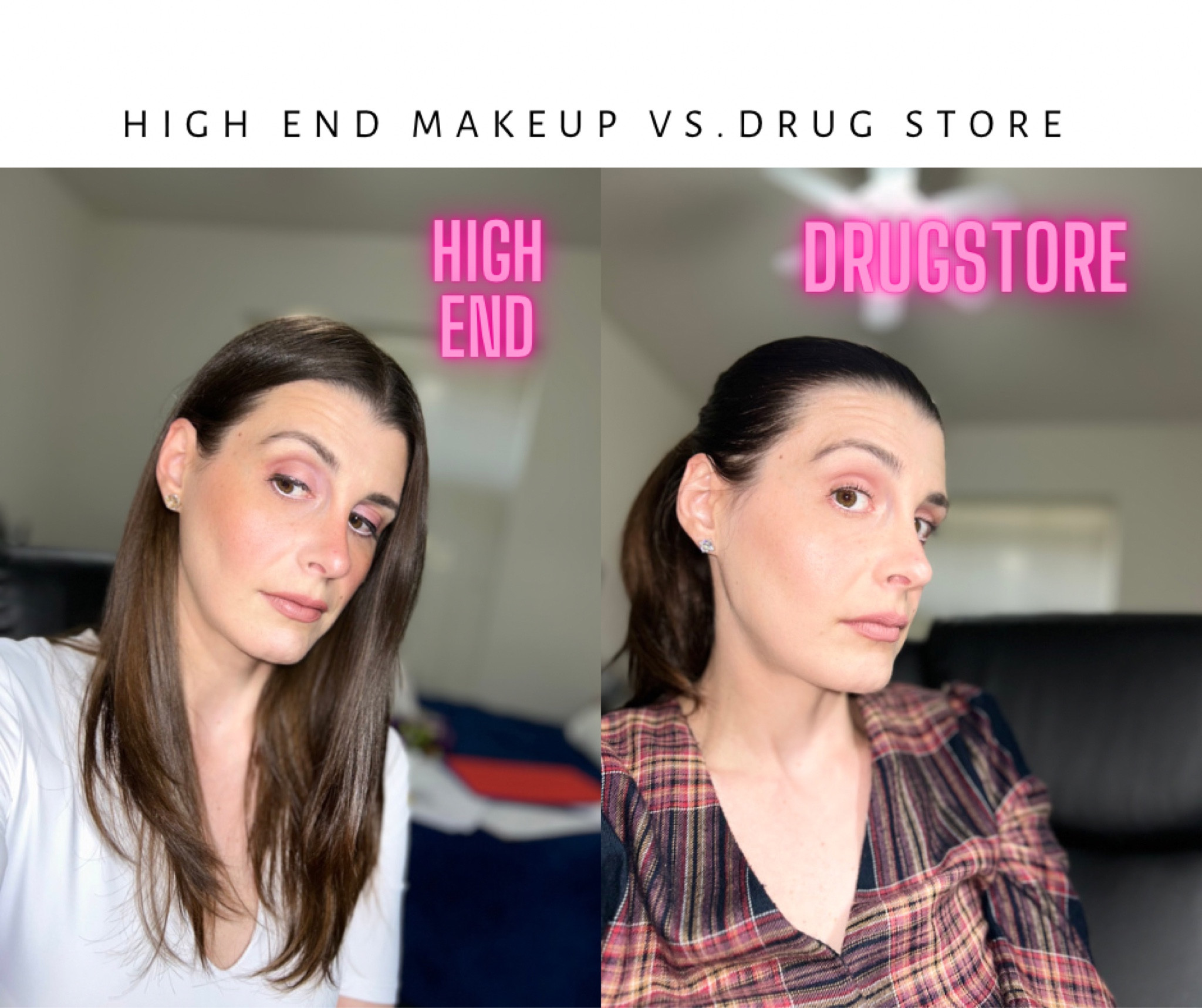 Drugstore makeup still gives a glowy complexion. Don’t see much of a difference.

#LTKbeauty
