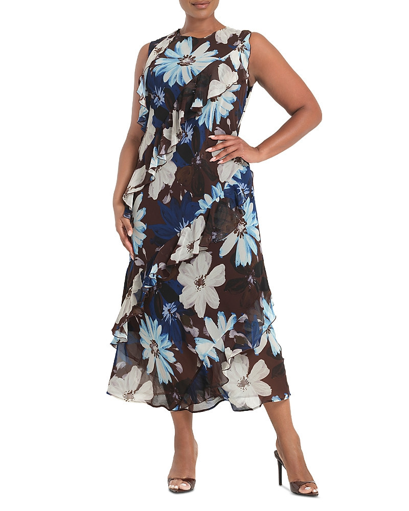 Estelle Plus Aveline Floral Ruffle Dress | Bloomingdale's (US)