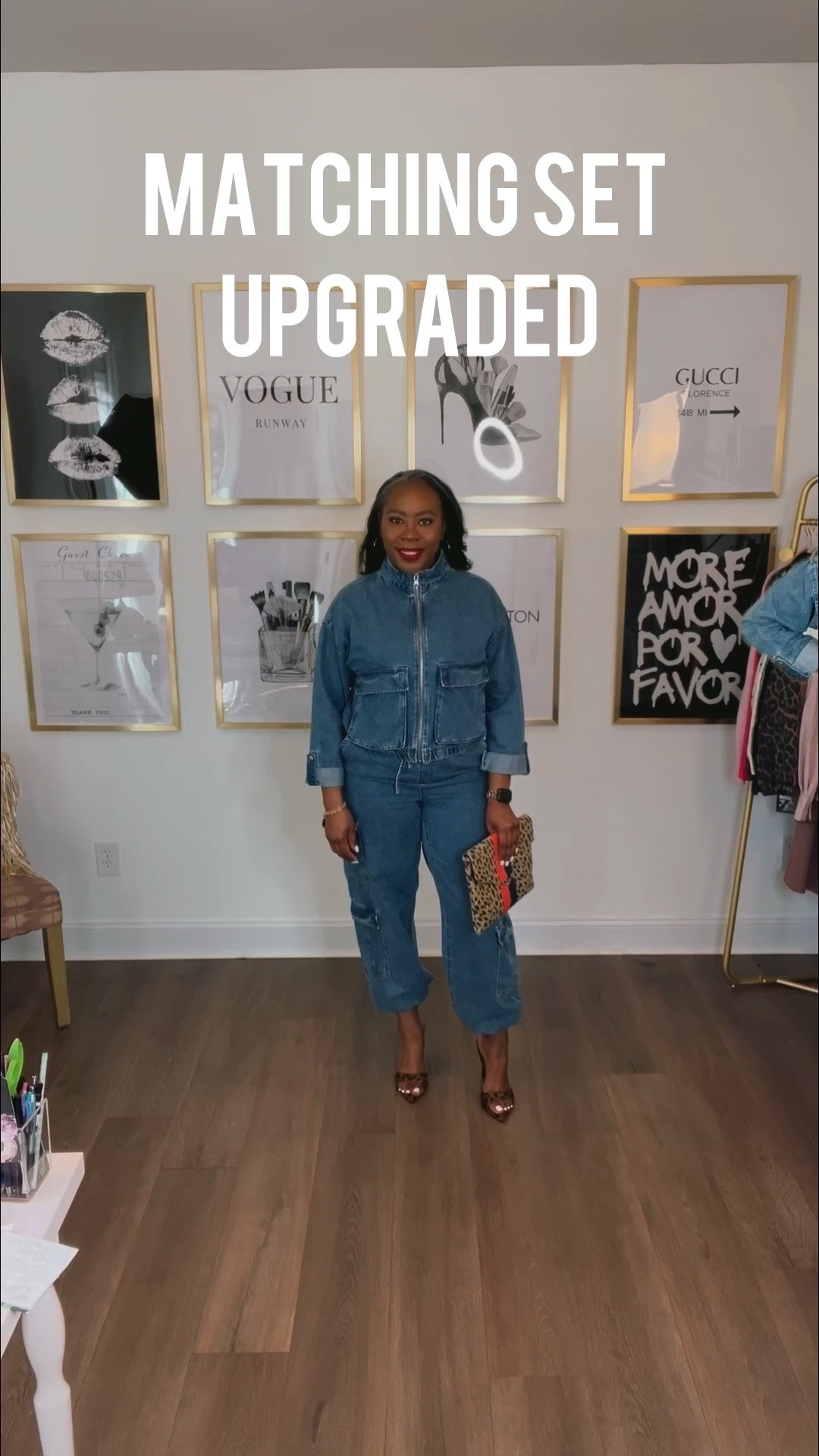 These are going so fast!

Here are two ways to style it - casual vs elevated. 

You’re welcome!

Both pieces run TTS.
Jacket: M
Pants: 10

#LTKOver40