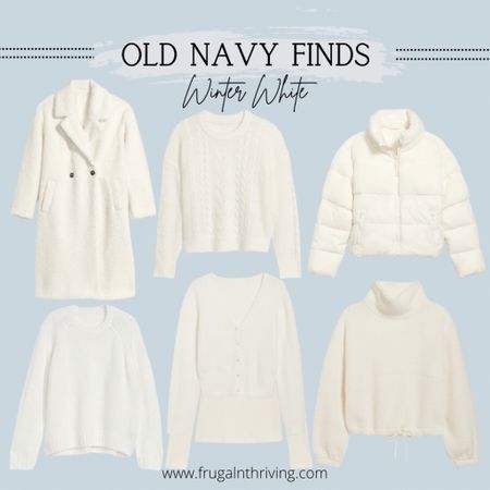 Walking in a winter wonderland ❄️ shop winter white from Old Navy!

#LTKstyletip #LTKSeasonal #LTKunder50
