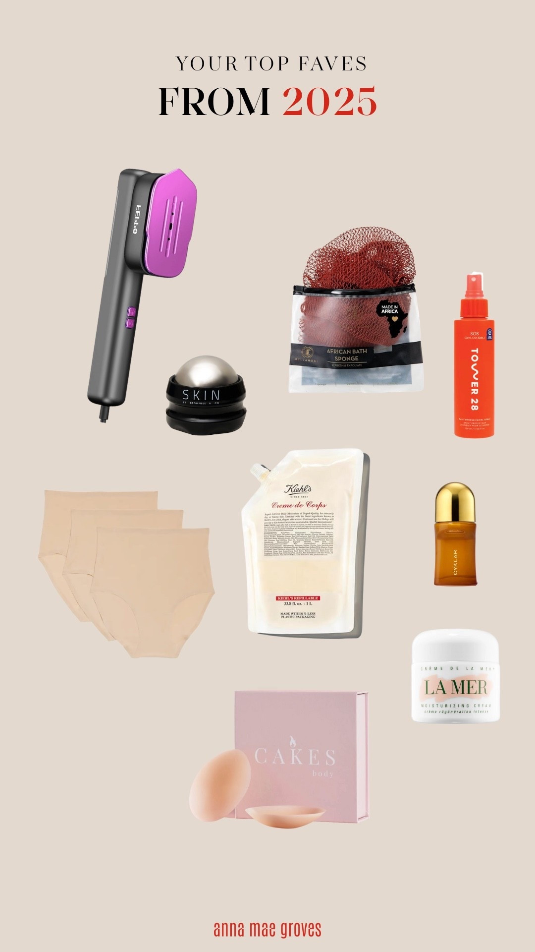 Some of your top favorites from 2025! All things I use almost daily and could not live without! 

#LTKBeauty #LTKselfcare #LTKmomlife