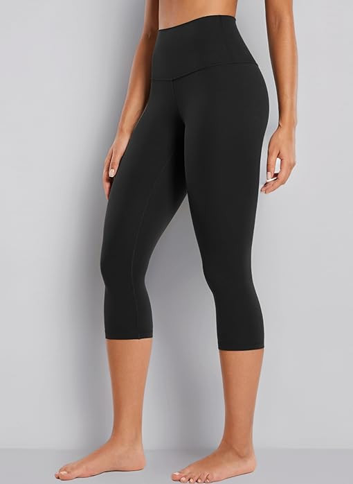 CRZ YOGA Butterluxe Women's Capri Workout Leggings - 19''/21''/23'' High Waisted Lounge Leggings ... | Amazon (UK)
