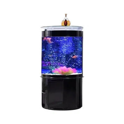 Glass + Manufactured Wood Modern Eco Aquarium Tank | Wayfair North America
