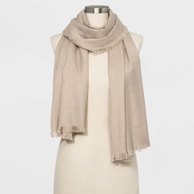 Women's Woven Essential Oblong Scarf - A New Day™ | Target