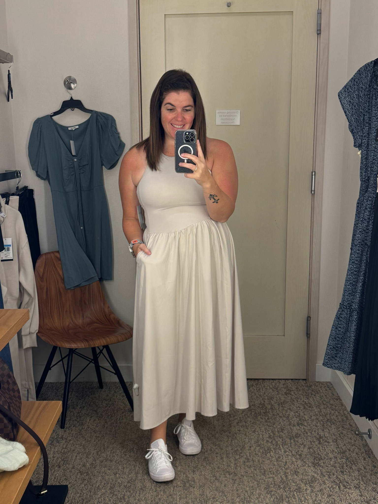 I ordered this dress at midnight, when the sale went live, and I am so glad I did! The dress is from Zella, it is considered an activewear dress and it is truly amazing!! The dress is one you can throw in a suitcase and it would be perfect for travel, or for everyday! The dress runs TTS and is on sale for $69.99!

#LTKxNSale #LTKSaleAlert #LTKSummerSales