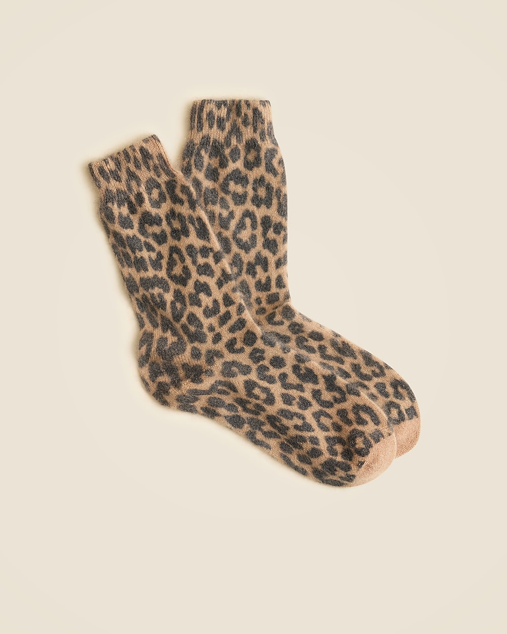 Brushed cashmere-blend socks in stripe | J. Crew US