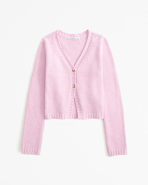 Textural Cardigan | Abercrombie & Fitch (US)