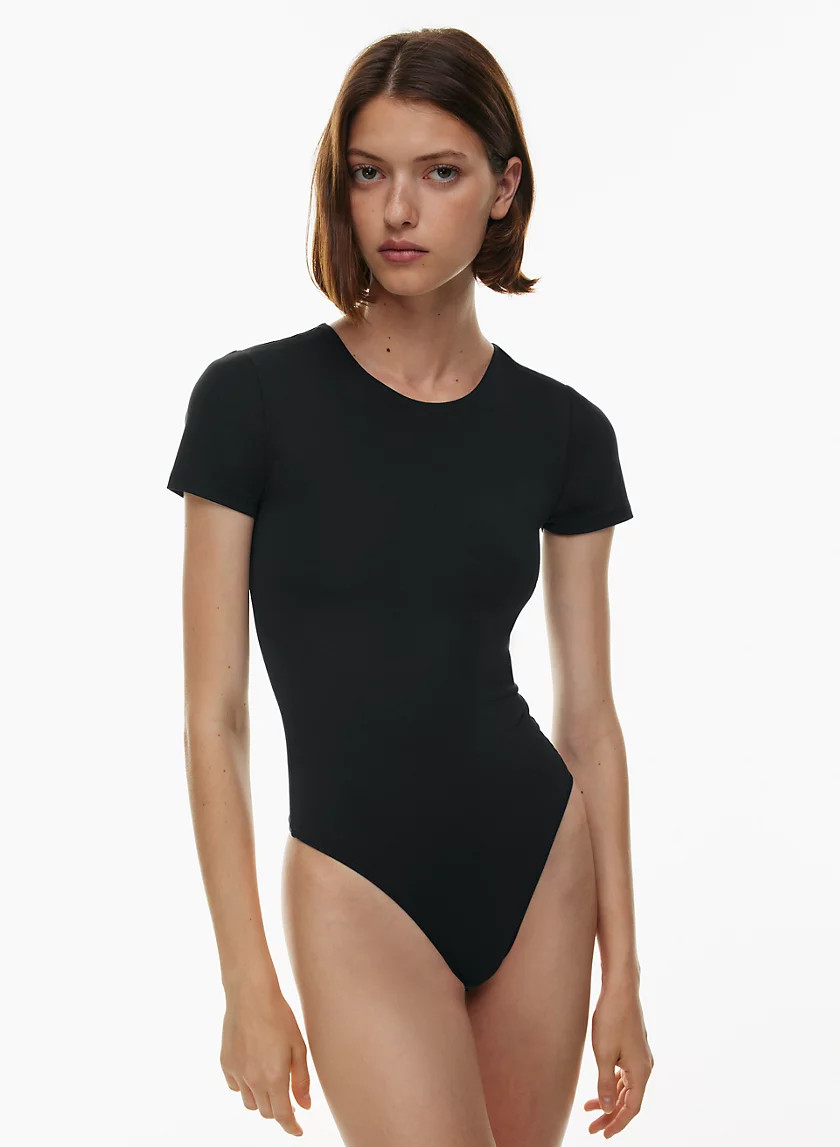 CONTOUR CREW SHORTSLEEVE BODYSUIT | Aritzia