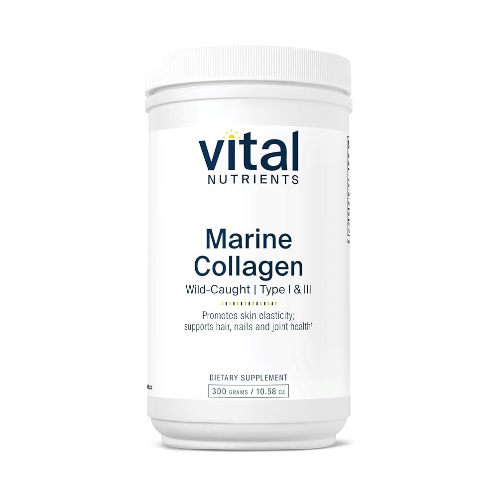 Vital Nutrients Marine Collagen Powder Unflavored | Hair, Skin, Nails, & Joint Support* | Type I ... | Amazon (US)