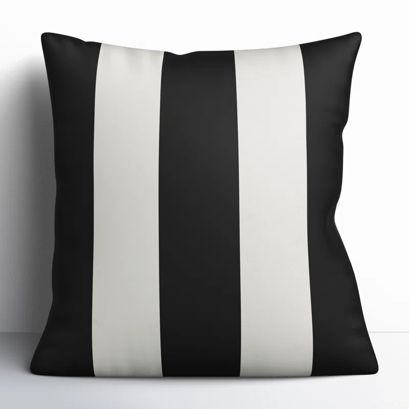 Birch Lane™ Athena Vertical Stripe Indoor/Outdoor Throw Pillow & Reviews | Wayfair | Wayfair North America