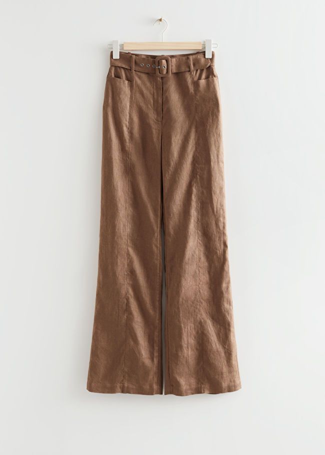 Flared Linen Trousers | & Other Stories (EU + UK)
