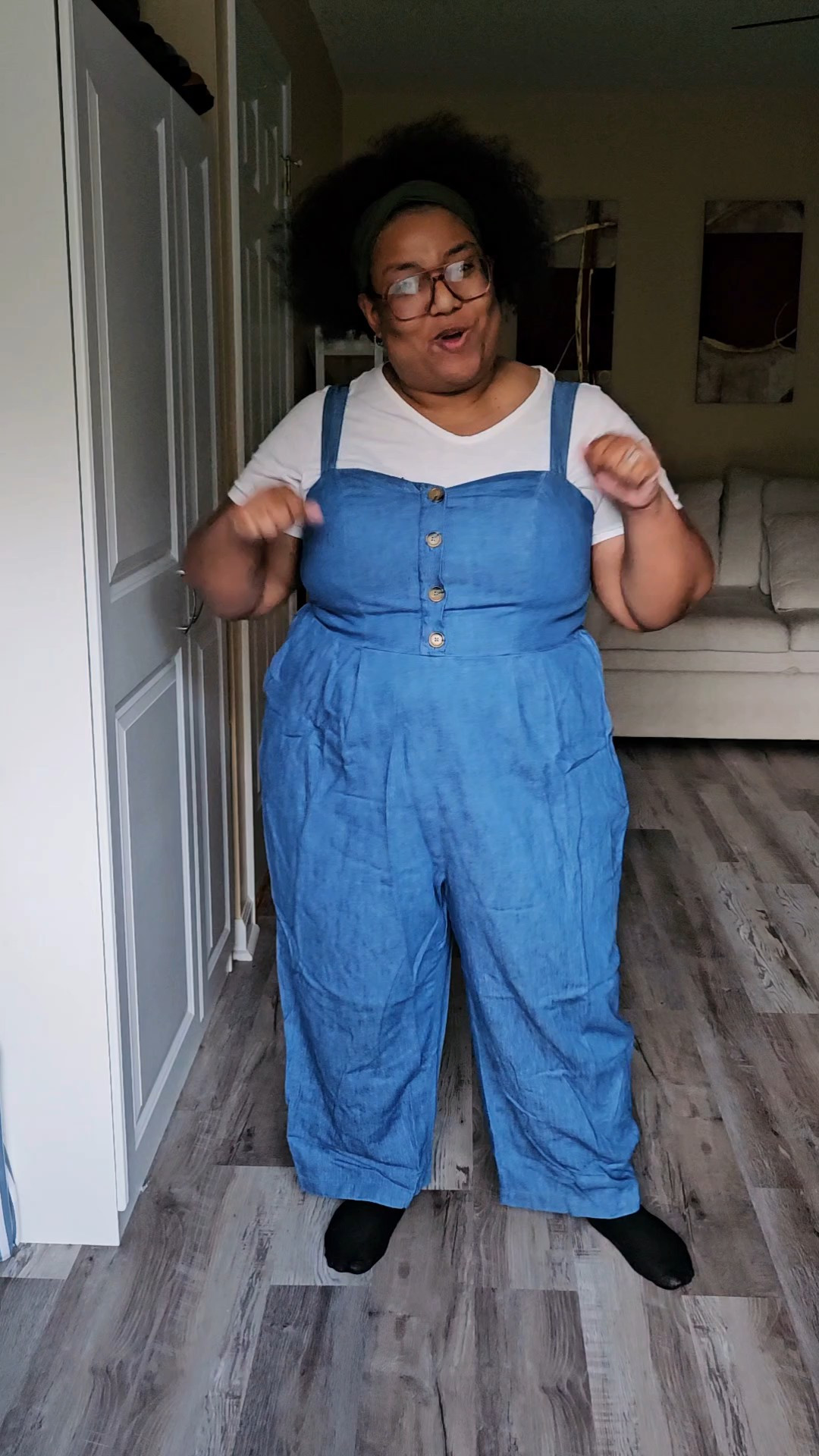Jumpsuit from Old Navy  | Wearing an XXL Petite

#LTKPlusSize #LTKSaleAlert #LTKFindsUnder50