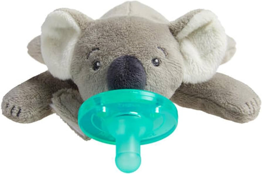 Philips Avent Soothie Snuggle Pacifier Holder with Detachable Pacifier, Koala, 0m+, SCF347/06 | Amazon (US)