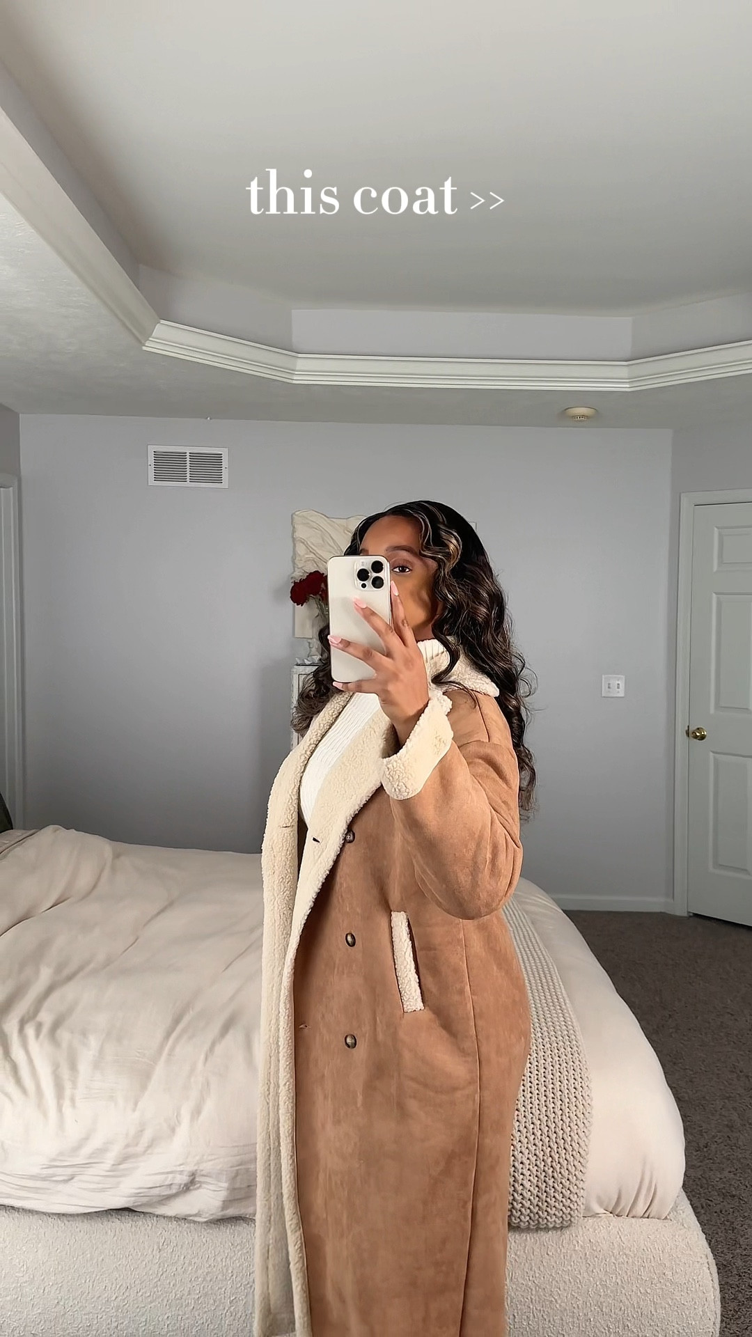 Winter Coat | Amazon Fashion | Sherpa Lined Coat | Trench Coat | Long Coat 

#LTKPetite