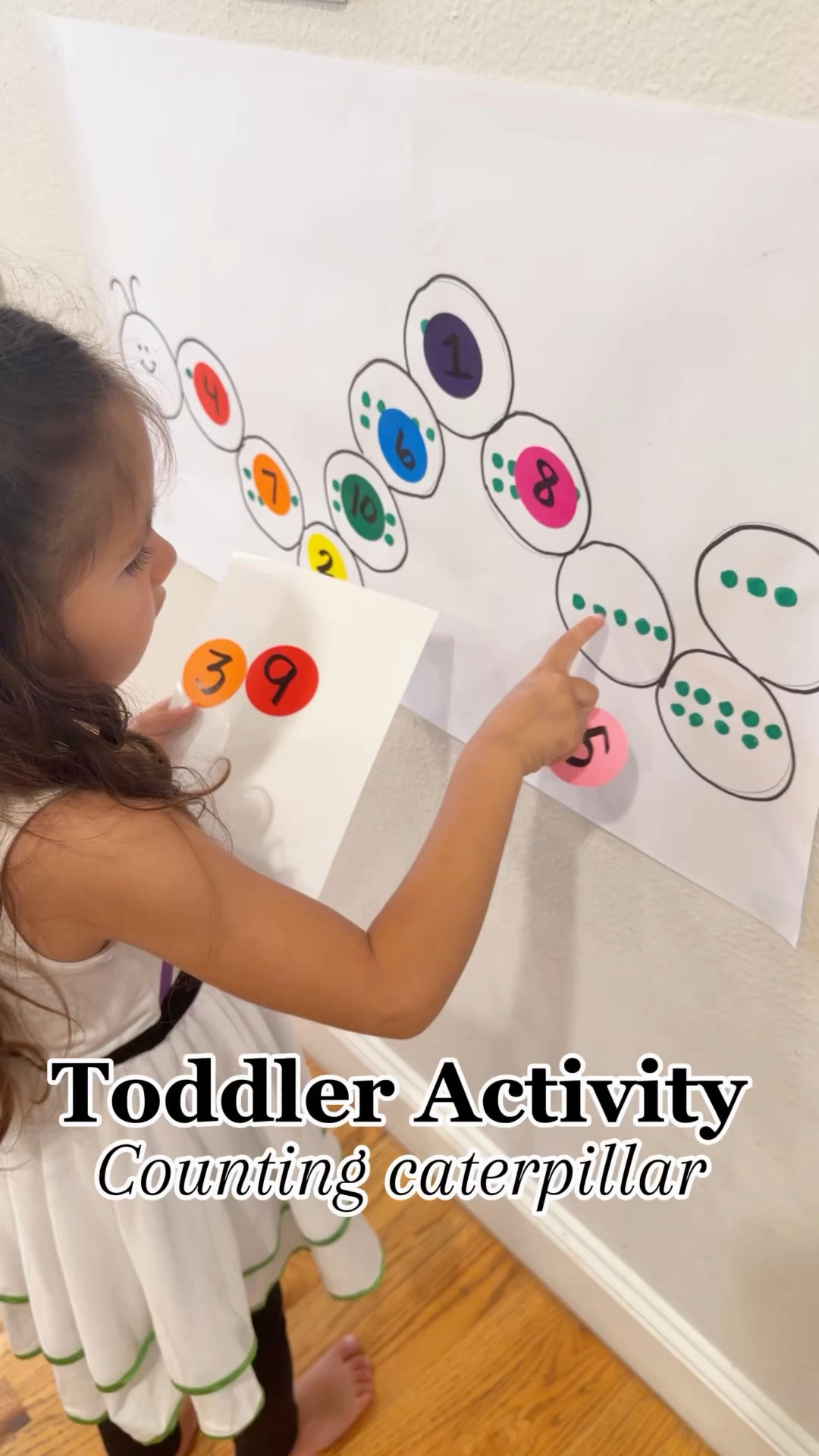 Comment MATH and I’ll send you everything I used for this activity 💚🐛

This simple caterpillar counting activity was such a fun hands-on way to practice number recognition and counting!

✨ Skills we worked on:
• Counting using 10 frames
• Number recognition
• One-to-one correspondence
• Fine motor skills with stickers

I drew a caterpillar with 10 different 10 frames, then added numbered dot stickers for my daughter to match after counting the dots 🐛🔢

Easy activities like this make learning feel like play and keep little learners engaged 💛

Save this for a fun preschool math idea! 🫶

#LTKmomlife #LTKKids