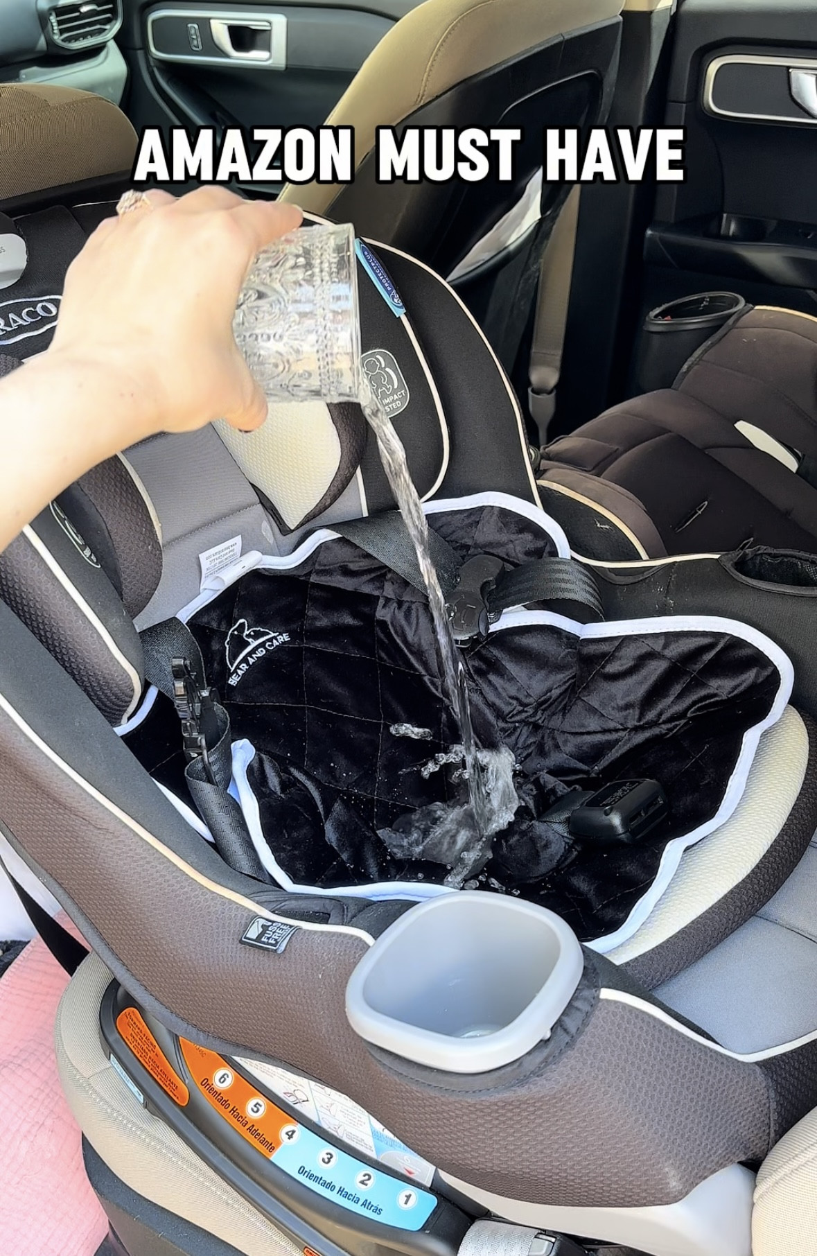 Bear and Care - Piddle Pads - Strollers, Bouncers & Car Seat Pad, Waterproof & Machine-Washable C... | Amazon (US)