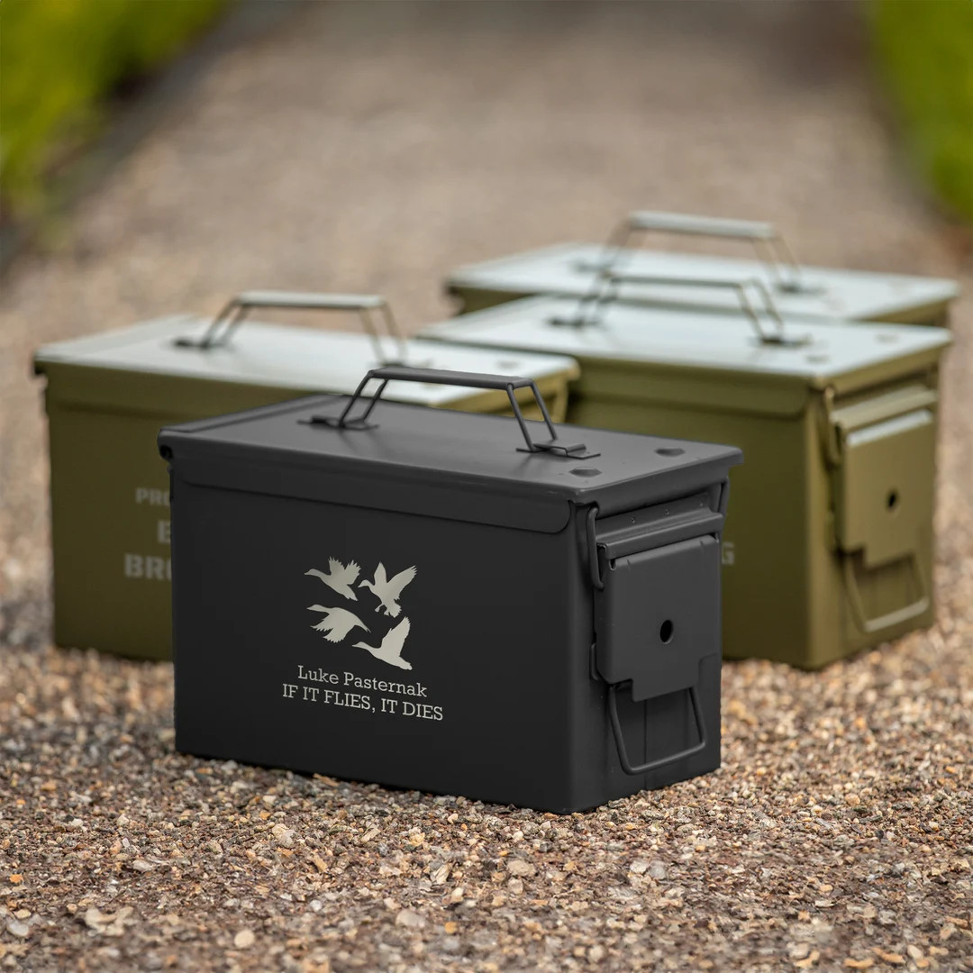 Authentic Engraved Ammo Can, Ammunition Box, Christmas Gifts for Men, Gift for Him, Hunter Gift, ... | Etsy (US)