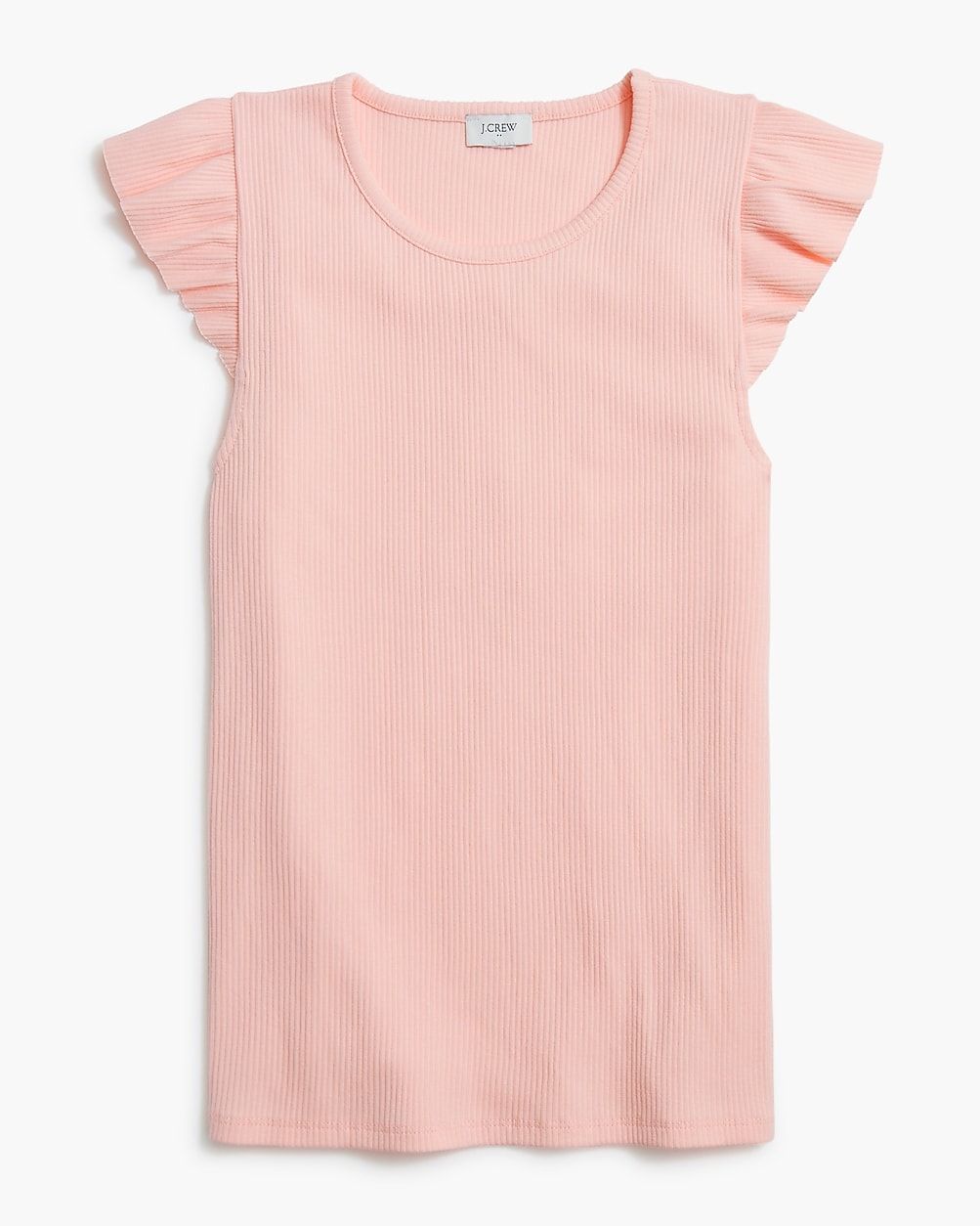 newRibbed ruffle tank topComparable value:$49.50Our Comparable Value (or Comp. Value) prices are ... | J.Crew Factory