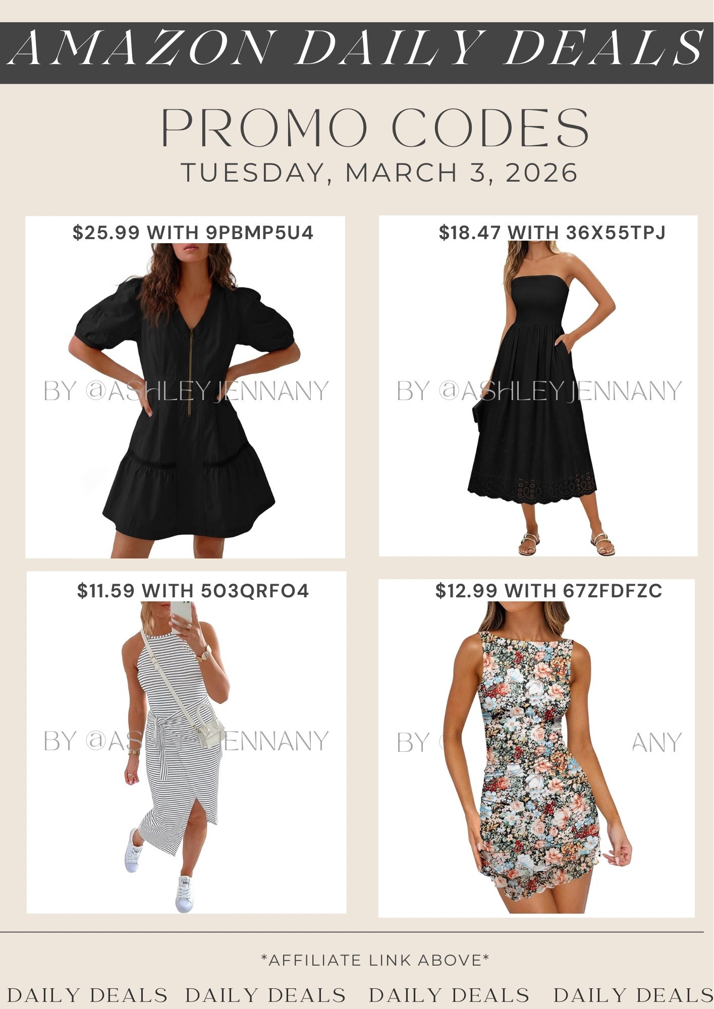 Amazon fashion deals on spring dresses 

#LTKSeasonal #LTKSaleAlert #LTKMidsize